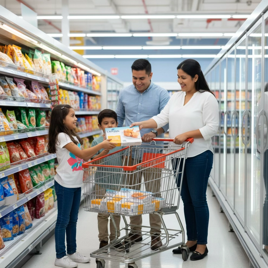 Caja Camarón Mariposa Empanizado Capitán 500 g