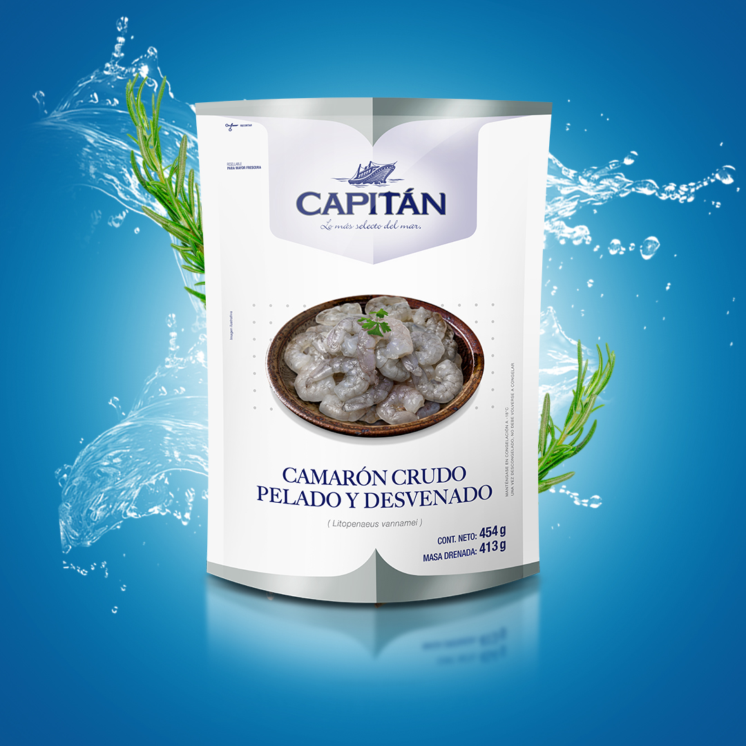 Camaron crudo sin cola