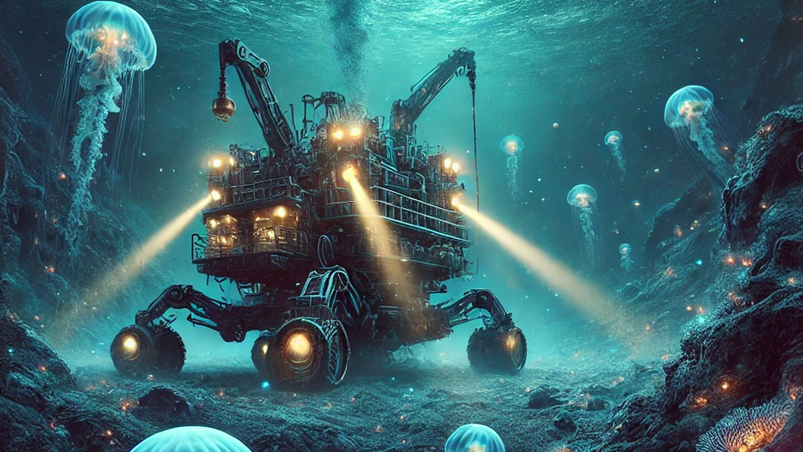 Minería en las profundidades marinas