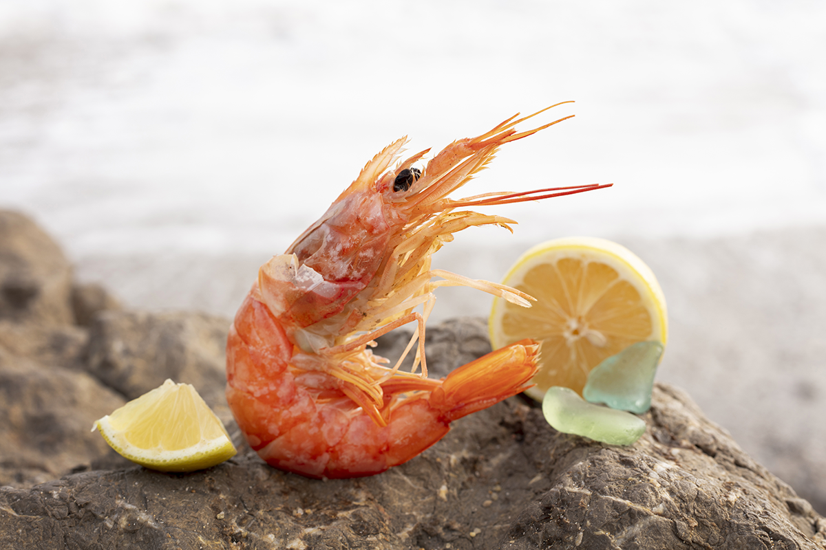 Cómo lavar el camarón